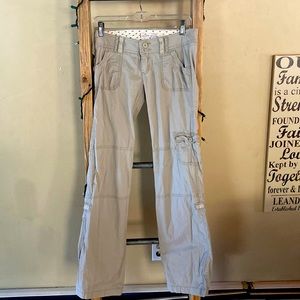 Hollister cotton cargo pants
